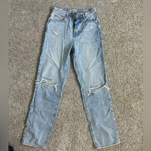 Pacsun Distressed Dad Jeans SZ 26